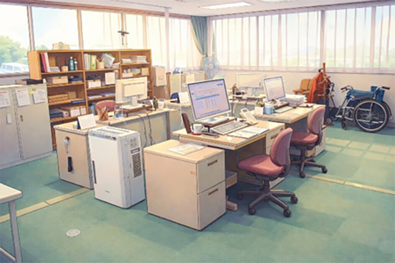 事業所イメージイラスト